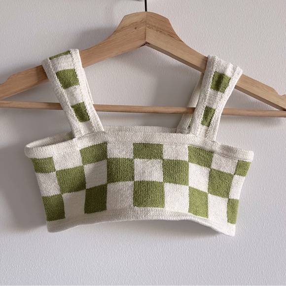Belle The Label Wasabi Knit Crop Top - XS - Picture 4 of 5